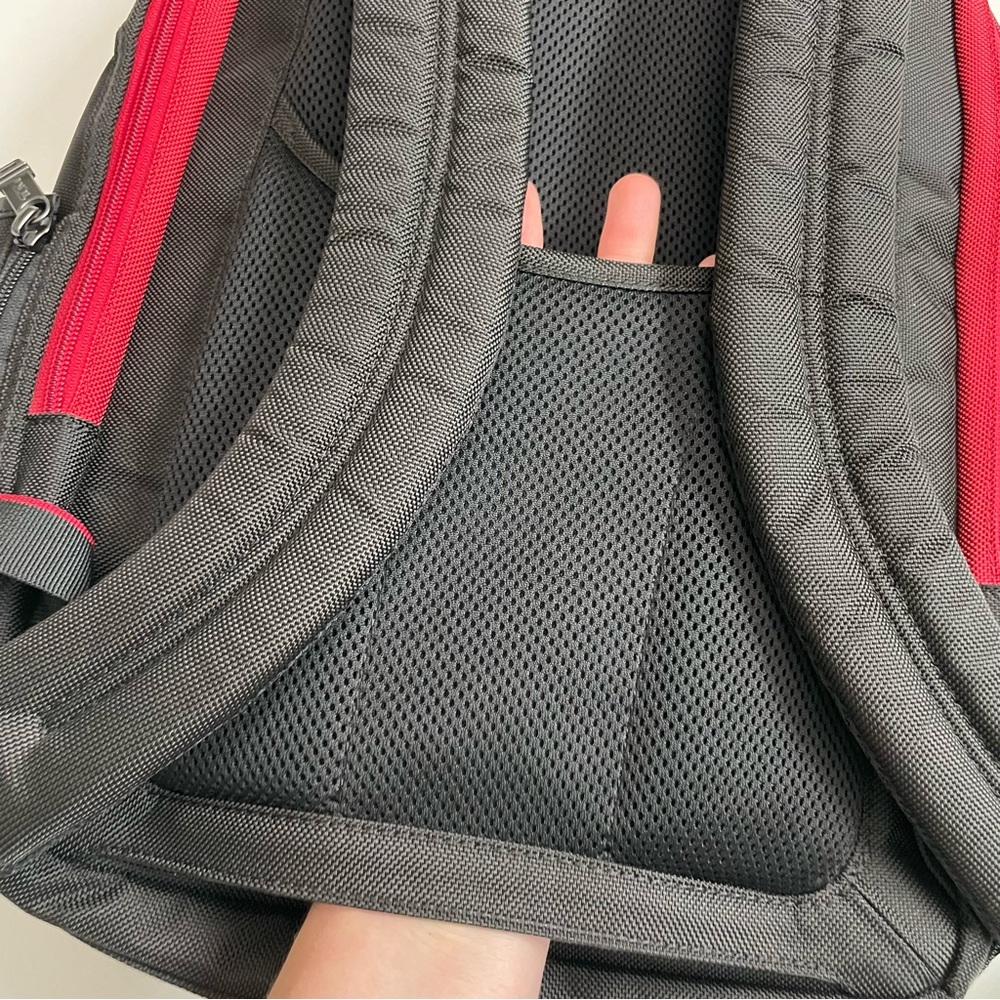 Tumi Backpack Alpha Business Pockets Organization Laptop Travel Carry On Black - Picture 4 of 16